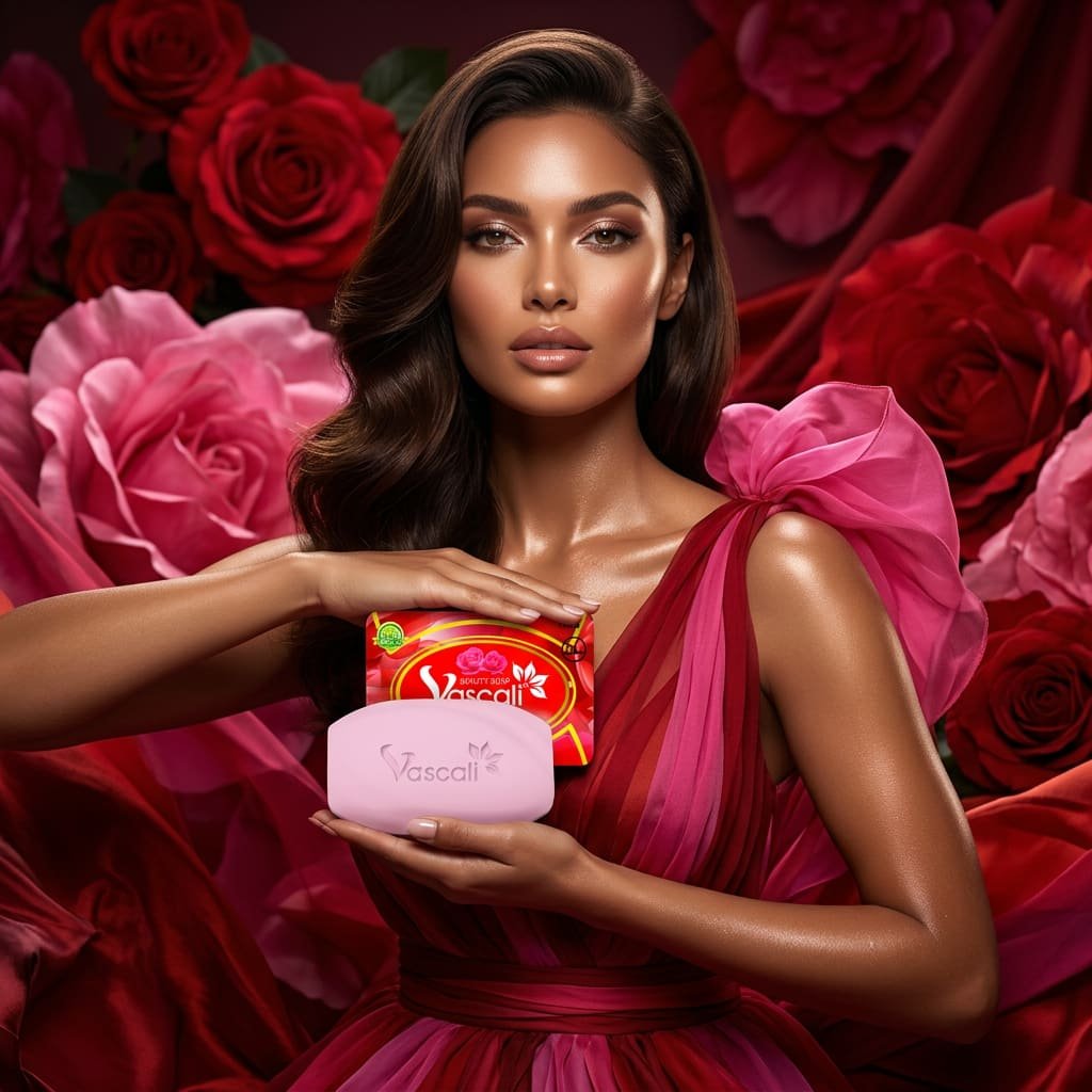 Vascali Beauty — high-fashion campaign moment
